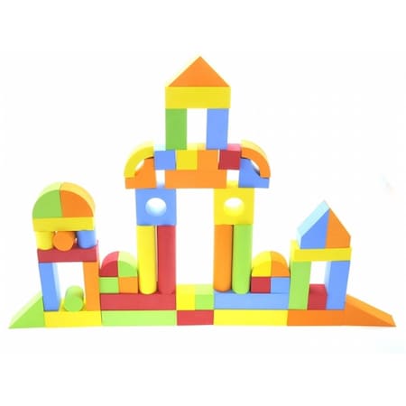 Snag-It AZ Trading & Import  131 Pieces Creative Educational EVA Foam Building Blocks SN2524054